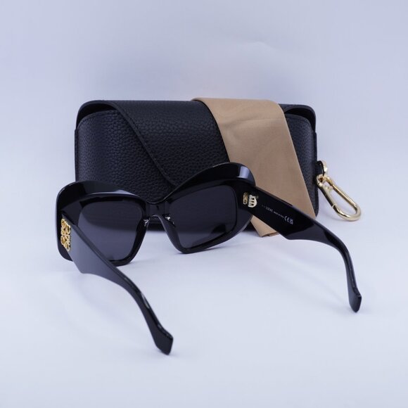 Loewe LW40128I 01A Cat Eye Sunglasses – Black\Smoke - Picture 9 of 10